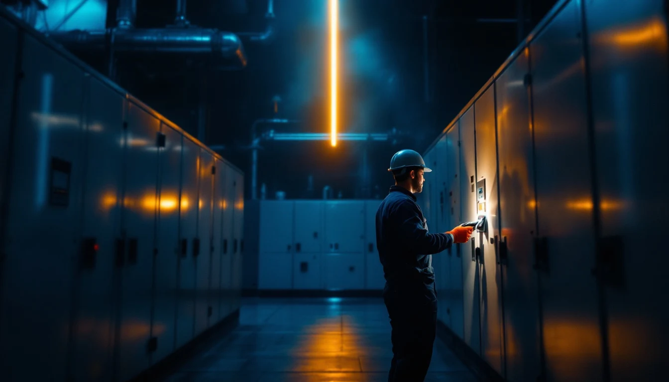 Industrial electrical room inspection